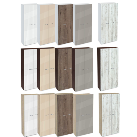 Етажерка Ава 5 с цели врати постформинг