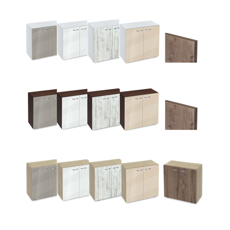 Етажерка Ава 2 с врати постформинг