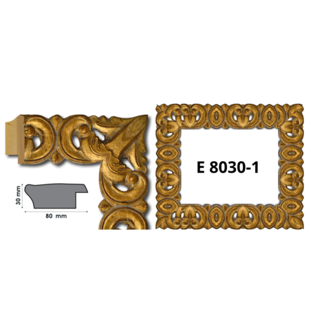 Профили за рамки с ширина от 80 мм до 121  мм