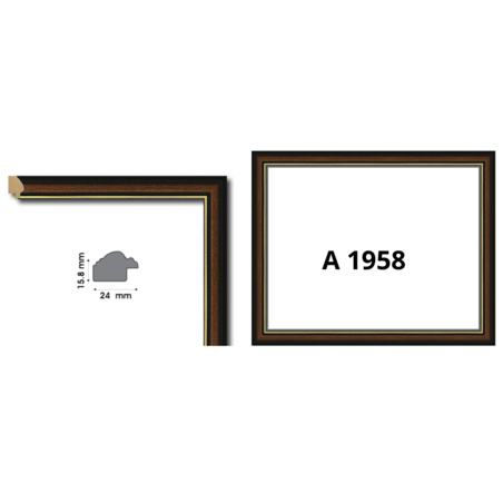 Профили от полистирен серия А с ширина от 24 до 29 мм