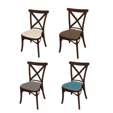 Стол Крос венге с възглавница