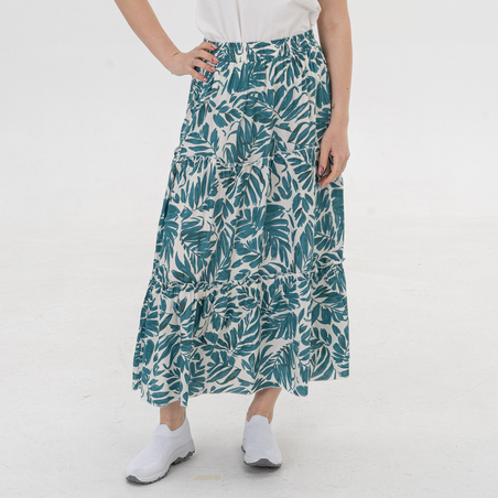 Дълга пола 946 Зелена