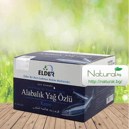 НАТУРАЛЕН КРЕМ С МАСЛО ОТ ПЪСТЪРВА ELDER 100мл
