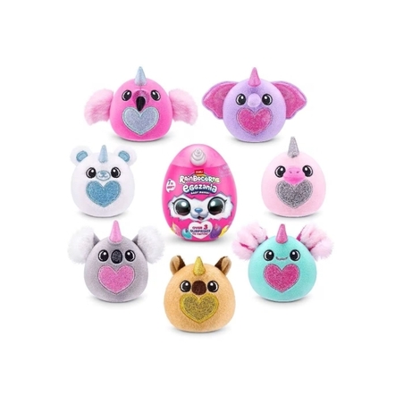 Eggzania Baby Mania Rainbocorns 7 дизайна display