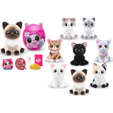 Плюшено влюбено коте Cat Smitten Kittens Pets Alive - 8 дизайна