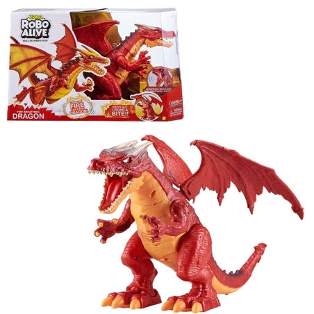 Zuru Robo Alive Роботизиран Дракон червен S1 /4