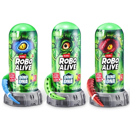 Zuru Robo Alive Динозавър Dino DNA 3 дизайна /12