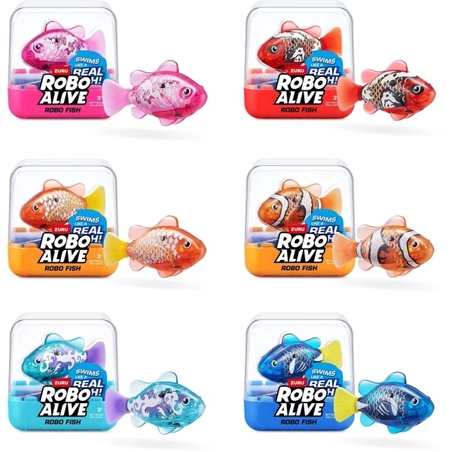 Плуваща риба Zuru Robo Alive Fish Series 3 - 6 дизайна
