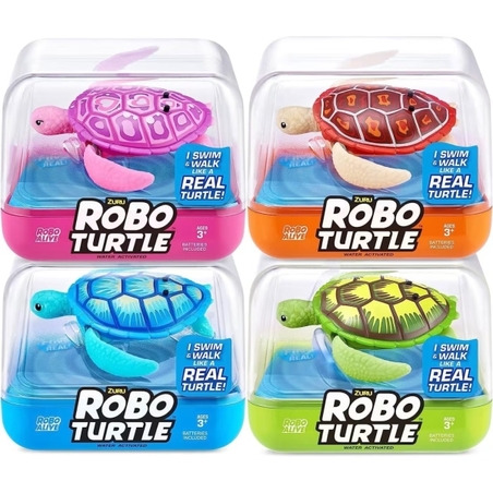 Плуваща костенурка Zuru Robo Turtle Series 1 - 4 дизайна