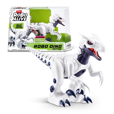 Zuru Robo Alive Dino Raptor бял /6