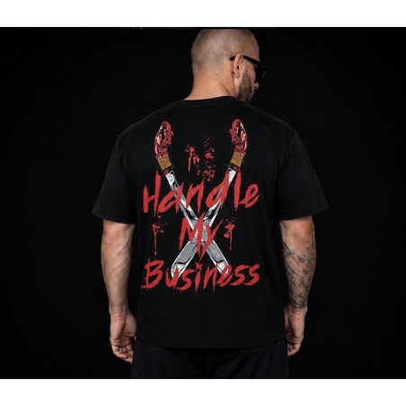 DELTA UNO Regular Fit T-Shirt – “HANDLE MY BUSINESS”