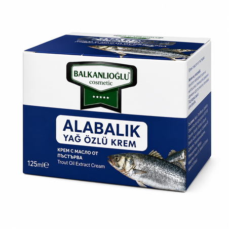“BALKANLIOGLU“ НАТУРАЛЕН КРЕМ С МАСЛО ОТ ПЪСТЪРВА – 100 мл