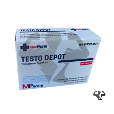 MedPharm Testo Depot 250ml / 1ml 10 amp