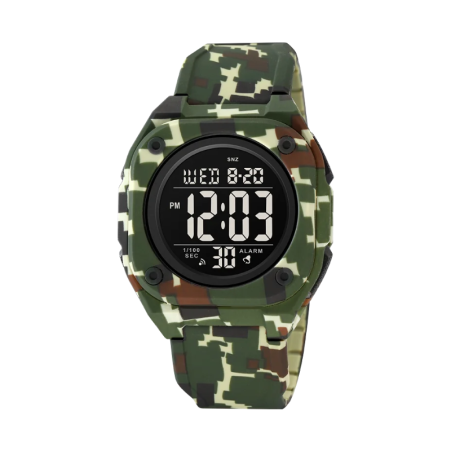 Ceas de mână digitală - Skmei - 2160 - Verde Armată