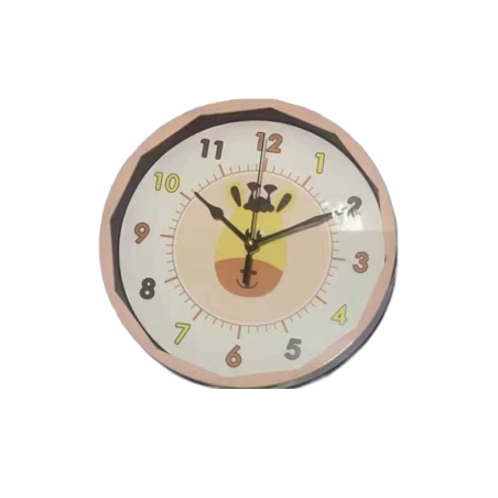 Ceas de perete pentru copii - XH-6628 - 166283 - Roz