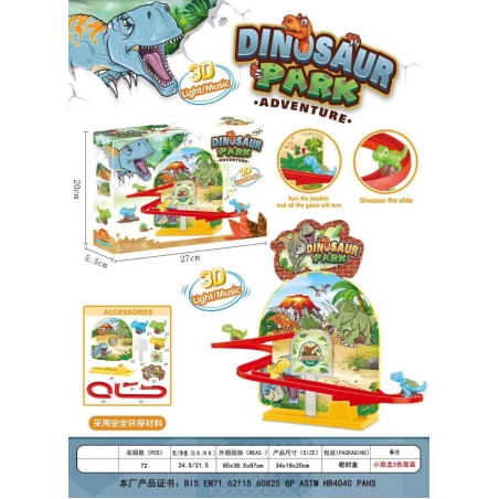 Set de joacă - Parc de distracții cu dinozauri - 88501 - 221900