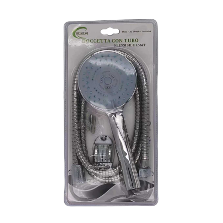 Cap de dus cu reglare a presiunii si furtun - 1,5m - 88016