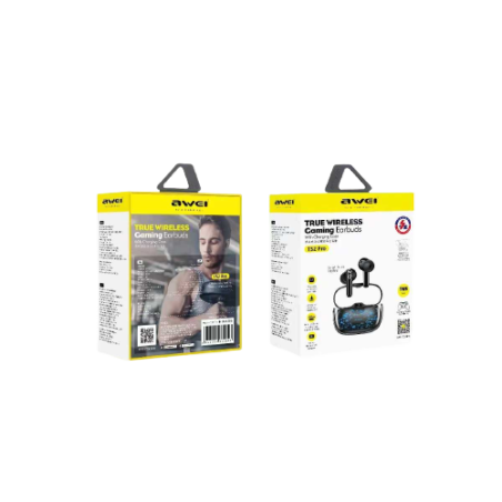 Căști wireless cu carcasă de încărcare - Bluetooth - T52 Pro - AWEI - 888759