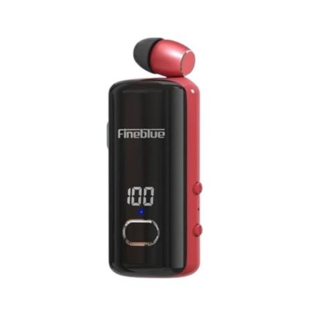 Căști mâini libere - Bluetooth - F580 - Fineblue - 700079 - Roșu