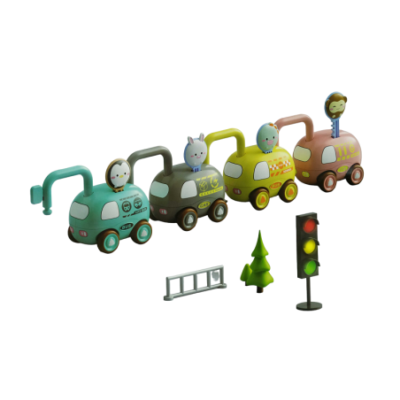 Tren pentru copii DIY - 161158