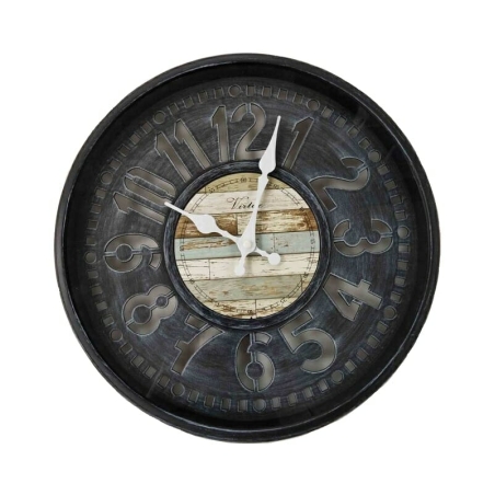 Ceas de perete - 35cm - 99145-Negru