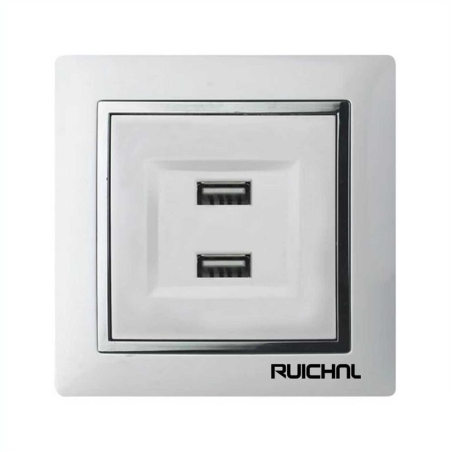 Priză de perete cu 2 porturi USB - Montare ascunsă - RC3633 - 363303