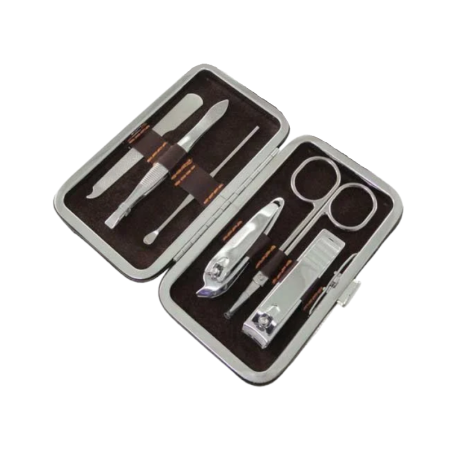 Set de îngrijire a unghiilor cu carcasă - 351B - 6 buc - 671000