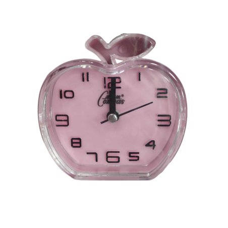 Ceas de birou - Ceas deşteptător - Apple - 613 - 906137 - Roz