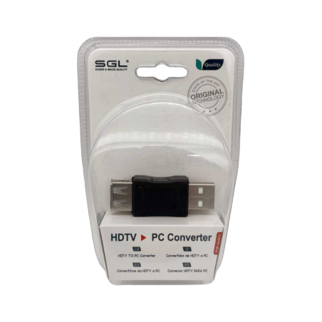 Adaptor USB 2.0 - mamă/mascul - T-4S - 098333
