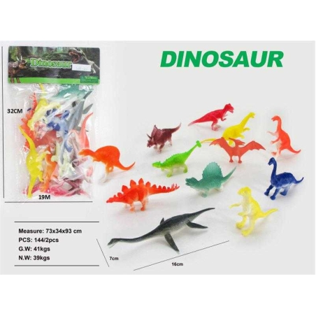 Set cu figurine dinozauri - 12 buc - 303-20 - 221235