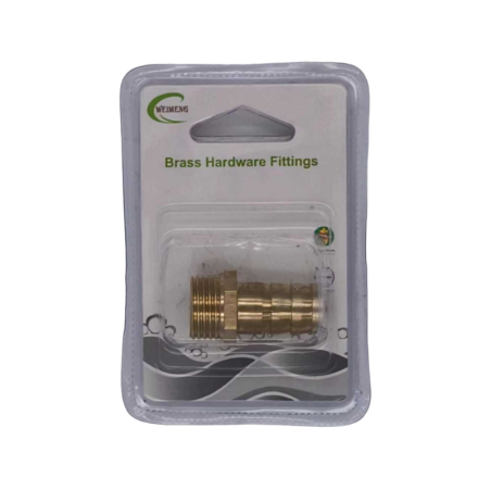 Conector de țeavă din alamă, tip tată - 3/4