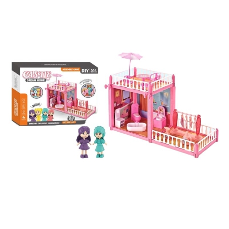 Casa de papusi cu baie si terasa - ABL1021 - 111227