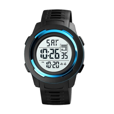 Ceas digital de mână - Skmei - 1731 - Albastru/Alb