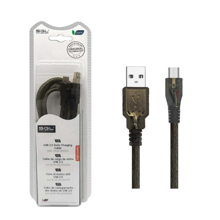 Cablu de încărcare și date - 13S - USB-A tată/Micro USB - 5m - 097381