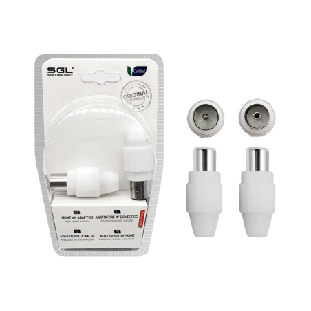 Conector antenă TV Coaxial - 1814-2 - 098654