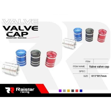 Set capace de supapă anvelope auto - R -Z17107-4U - 140524