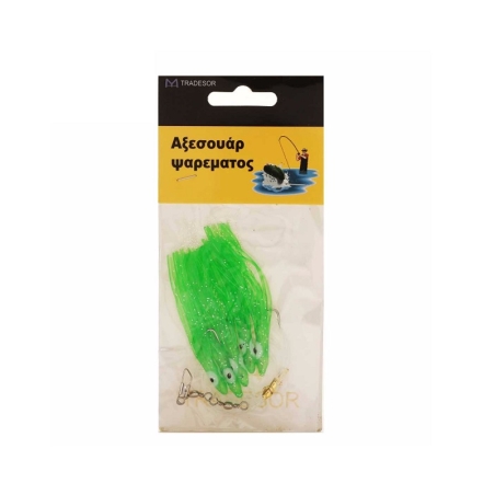 Naluci artificiale din silicon - 5 buc - 30268