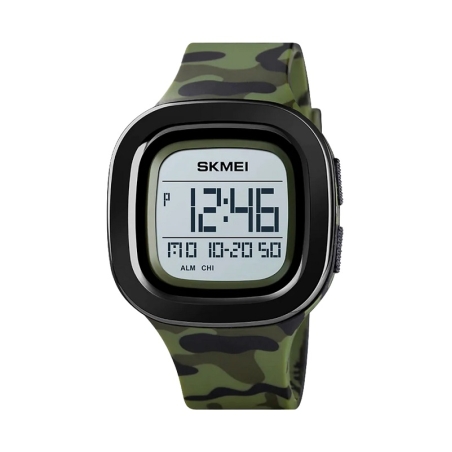 Ceas de mână digitală - Skmei - 1580 - Verde Armată