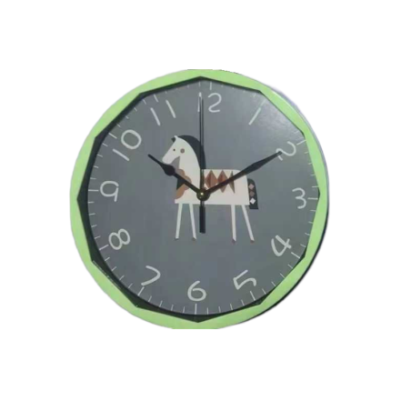 Ceas de perete pentru copii - XH-6628 - 166283 - verde
