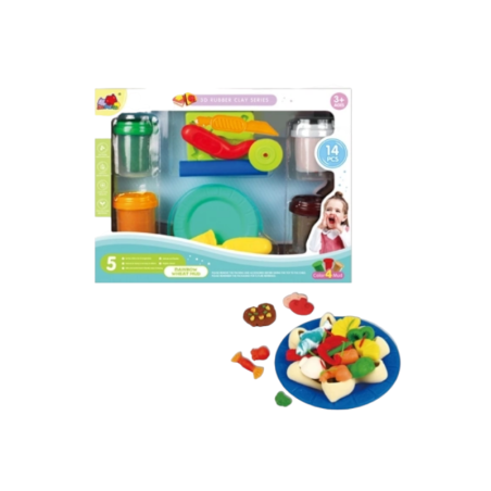Set creativ cu plastilina si accesorii - 5838-12 - 310389