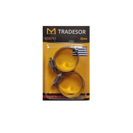Set cleme pentru tevi - 2buc - 32mm - 658741