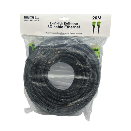 Cablu HDMI cu 2 conectori tată - B1593 - 1.4V - 20m - 094939