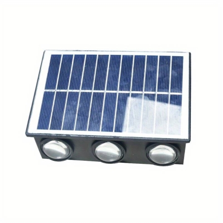 Aplică solară LED - RGB - 6 lămpi - 941402