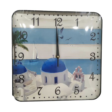 Ceas de perete - FHS-235-33 - 505145 - albastru/alb_1