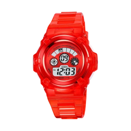 Ceas digital de mână - Skmei - 2156 - Roșu