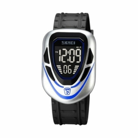 Ceas de mână digital Skmei - 1833 - 018339 - Argintiu/Albastru