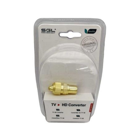 Conector pentru antena TV coaxial RF - 1856a -1 - 098272