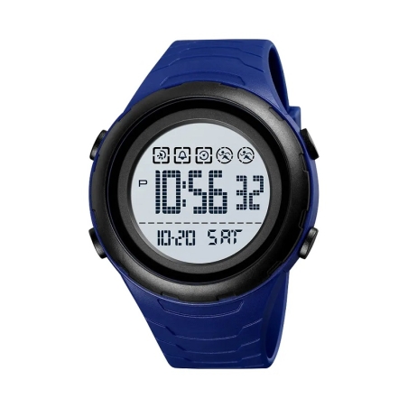 Ceas digital de mână - Skmei - 1674 - Albastru/Alb