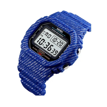 Ceas digital de mână - Skmei - 1471 - Albastru închis