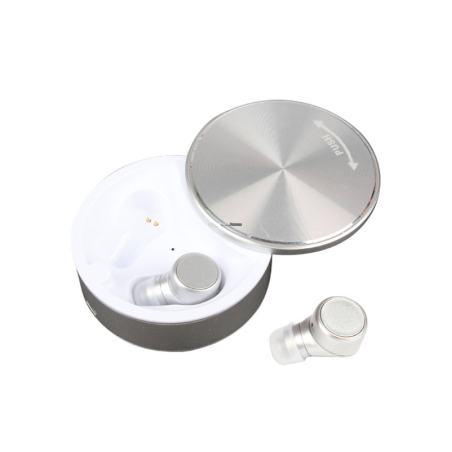 Căști wireless cu carcasă de încărcare - Bluetooth - TWS - M7 - Alb - 881209